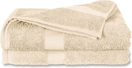 8719743109216 - Twentse Damask Luxury Cotton Terry Towels - Badetuch - 2 Stück - 60x110 cm - Natur 8719743109216 - Twentse Damask Luxury Cotton Terry Towels - Badetuch - 2 Stück - 60x110 cm - Natur
