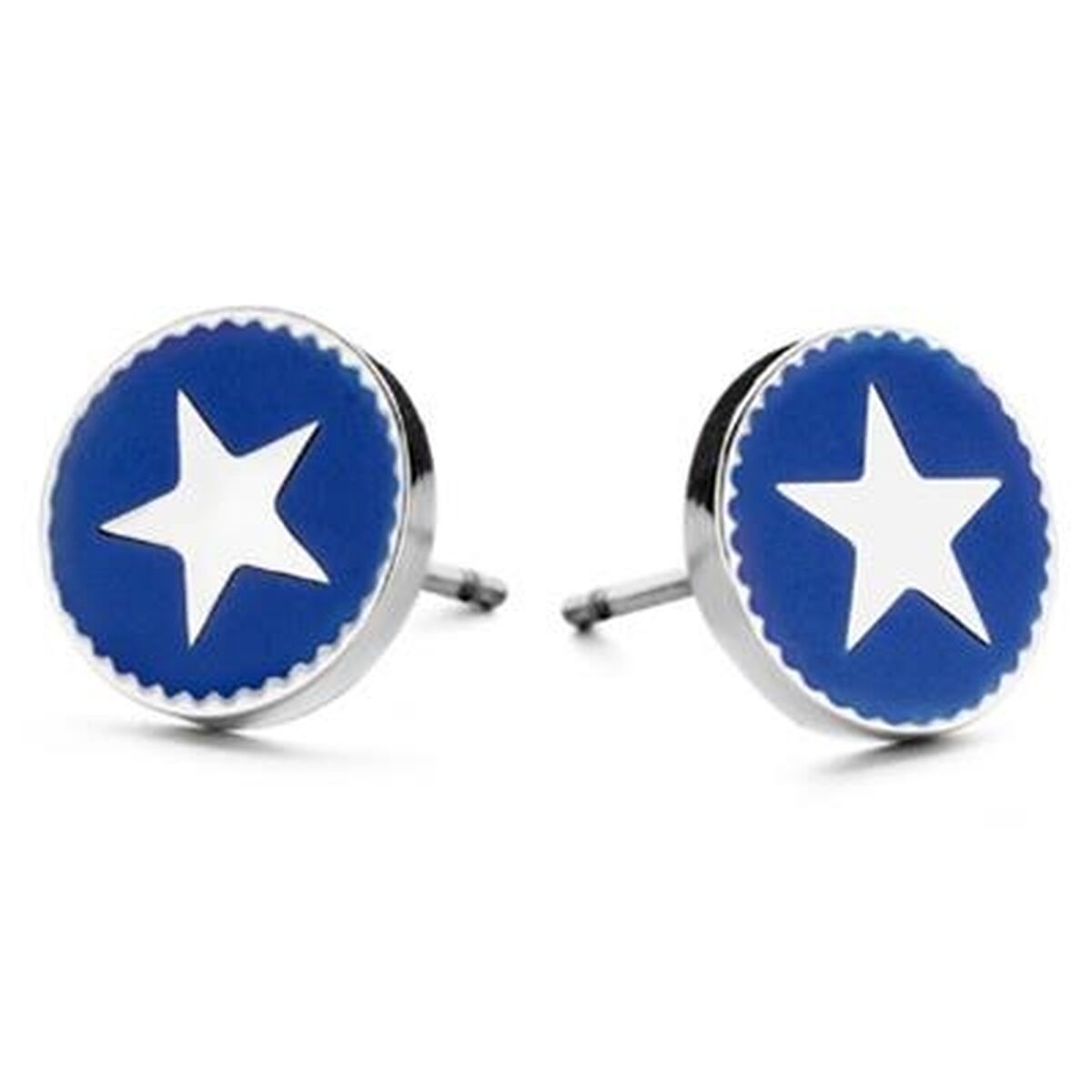 8719743157781 - Damenohrringe 8CE-70025 Silberfarben Blau