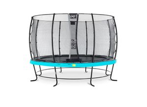 8719743251038 - Elegant Trampolin ø366cm mit Economy Sicherheitsnetz - blau - Blau