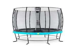 8719743251045 - Exit Toys - exit Elegant Trampolin ø427cm mit Economy Sicherheitsnetz - blau - Blau