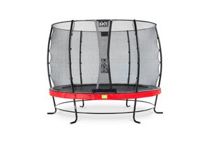 8719743251106 - Exit Toys - exit Elegant Trampolin ø305cm mit Economy Sicherheitsnetz - rot - Rot