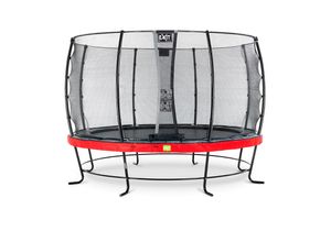 8719743251113 - Exit Toys - exit Elegant Trampolin ø366cm mit Economy Sicherheitsnetz - rot - Rot