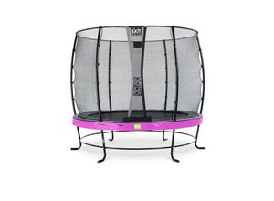 8719743251175 - Exit Toys - exit Elegant Trampolin ø253cm mit Economy Sicherheitsnetz - lila - Lila