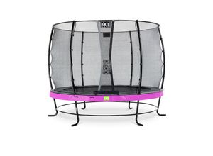 8719743251182 - Exit Toys - exit Elegant Trampolin ø305cm mit Economy Sicherheitsnetz - lila - Lila