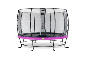 8719743251199 - Exit Toys - exit Elegant Trampolin ø366cm mit Economy Sicherheitsnetz - lila - Lila