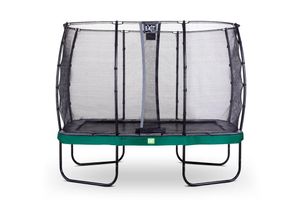 8719743252769 - Exit Toys - exit Elegant Trampolin 214x366cm mit Economy Sicherheitsnetz - grün - Grun