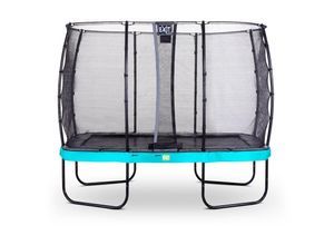 8719743252806 - Exit Toys - exit Elegant Trampolin 214x366cm mit Economy Sicherheitsnetz - blau - Blau