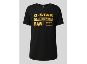 8719767699724 - Raw Graphic T-Shirt - Schwarz - Herren