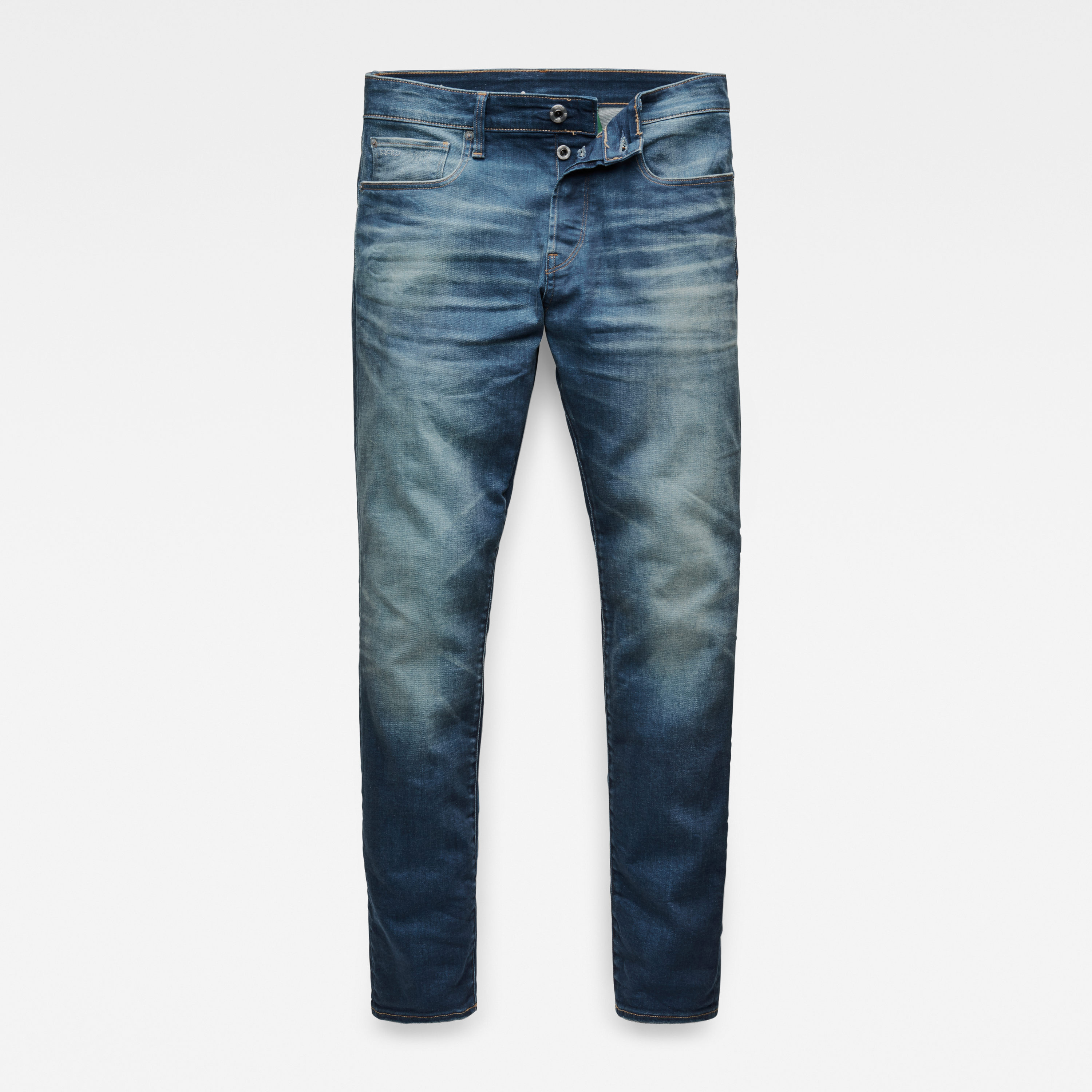 8719768080712 - 3301 Slim Jeans - Mittelblau - Herren 8719768080712 - 3301 Slim Jeans - Mittelblau - Herren