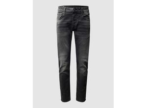 8719768081672 - Slim Fit Jeans mit Knopfleiste