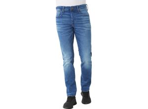 8719768084758 - G-STAR RAW Jeans 3301 Straight Tapered Waschungen Label-Patch für Herren blau W36 L32