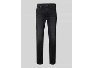 8719849867546 - Slim Fit Jeans mit Label-Detail 8719849867546 - Slim Fit Jeans mit Label-Detail