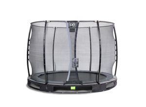 8719874704779 - Exit Toys - exit Elegant Inground-Trampolin ø305cm mit Economy Sicherheitsnetz - schwarz - Schwarz