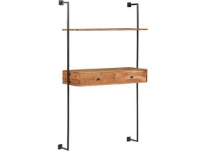 8719883551692 - Bonnevie - Wandschreibtisch 90 x 40 x 170 cm Massivholz Akazie vidaXL241467 8719883551692 - Bonnevie - Wandschreibtisch 90 x 40 x 170 cm Massivholz Akazie vidaXL241467