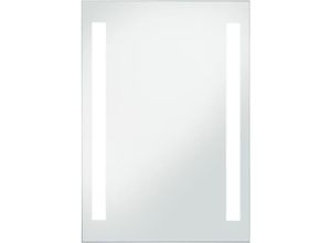 8719883553863 - Badezimmer-Wandspiegel Badspiegel mit LEDs 60x80 cm vidaXL