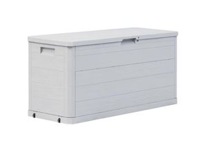 8719883554532 - Bonnevie - Garten-Aufbewahrungsbox 280 l Hellgrau vidaXL260773