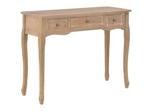 8719883558950 - Bonnevie - 280047 Dressing Console Table with 3 Drawers Brown vidaXL43858