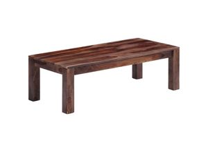 8719883571195 - Bonnevie - Couchtische Kaffeetisch Grau 110 x 50 x 35 cm Massivholz vidaXL