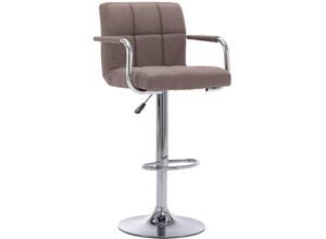 8719883596365 - Vidaxl - Barhocker Taupe Stoff 337668