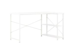 8719883608785 - Bonnevie - ComputertischSchreibtisch Weiß 120x72x70 cm vidaXL