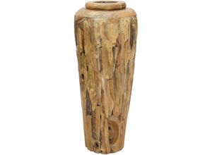 8719883714066 - Vidaxl - Deko-Vase 40 x 100 cm Massivholz Teak