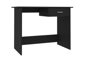 8719883739472 - Bonnevie - Schreibtisch Schwarz 100×50×76 cm Holzwerkstoff vidaXL90647