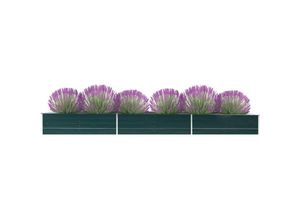 8719883757070 - Bonnevie - Garten-Hochbeet Verzinkter Stahl 480x80x45 cm Grün vidaXL578692