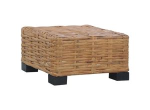 8719883760452 - Bonnevie - Couchtische Kaffeetisch 47×47×28 cm Natur Rattan vidaXL