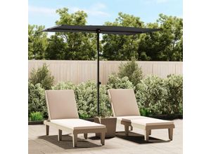 8719883763507 - Sonnenschirm mit Aluminium-Mast 2x15 m Schwarz vidaXL399157 8719883763507 - Sonnenschirm mit Aluminium-Mast 2x15 m Schwarz vidaXL399157