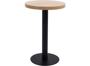 8719883770437 - Vidaxl - Bistrotisch Hellbraun 50 cm mdf Braun