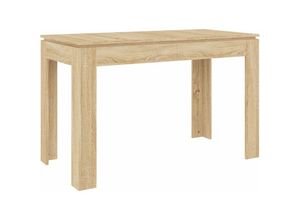 8719883786902 - vidaXL - Esstisch - 120x60x76 - cm - handgefertigt - Holz - Sonoma - eichenfarbig 8719883786902 - vidaXL - Esstisch - 120x60x76 - cm - handgefertigt - Holz - Sonoma - eichenfarbig