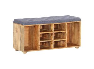 8719883792392 - Vidaxl - Flurbank 100×35×47 cm Mango Massivholz