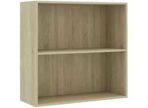 8719883815978 - Bücherregal Sonoma-Eiche 80x30x765 cm Holzwerkstoff vidaXL