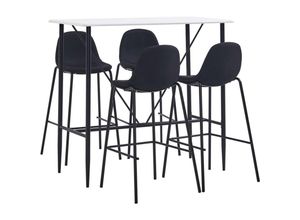 8719883859170 - Vidaxl - 5-tlg Bar-Set Stoff Schwarz Schwarz