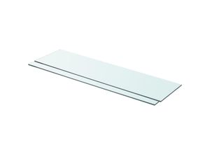 8719883874128 - Bonnevie - 2 Stk WandregaleRegalböden Glas Transparent 80 x 20 cm vidaXL 8719883874128 - Bonnevie - 2 Stk WandregaleRegalböden Glas Transparent 80 x 20 cm vidaXL