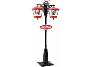 8719883994840 - Riceel - vidaXL Weihnachts-Straßenlampe mit Weihnachtsmann 81 x 40 x 188 cm pvc