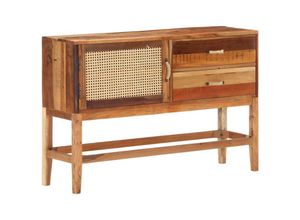 8719883998114 - Vidaxl - Sideboard 118x30x76 cm Altholz Massiv