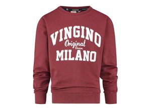 8719901683183 - Vingino - Sweatshirt B-LOGO CREW in grape red Gr176