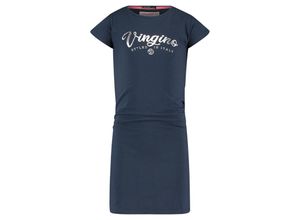 8719901760037 - Vingino - Kleid G-LOGO in dunkelblau Gr110