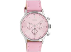 8719929018592 - Quarzuhr OOZOO C10595 Armbanduhren rosa Damen Quarzuhren Armbanduhr Damenuhr