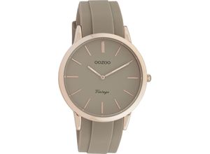 8719929022520 - Quarzuhr OOZOO C20170 Armbanduhren grau (taupe) Damen Quarzuhren Armbanduhr Damenuhr