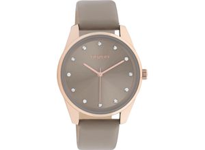 8719929028874 - Quarzuhr OOZOO C11047 Armbanduhren grau (taupe) Damen Quarzuhren Armbanduhr Damenuhr