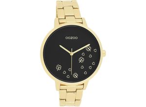 8719929030693 - Quarzuhr OOZOO C11124 Armbanduhren goldfarben Damen Quarzuhren Armbanduhr Damenuhr