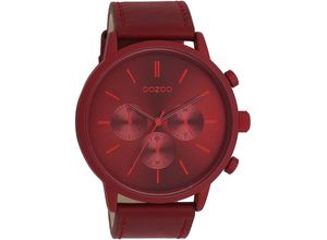 8719929034509 - Quarzuhr OOZOO C11207 Armbanduhren rot Herren Quarzuhren Armbanduhr Herrenuhr