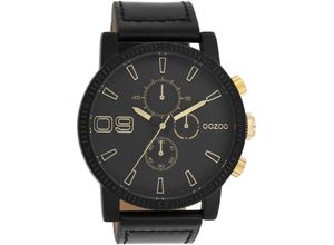 8719929034554 - Quarzuhr OOZOO C11212 Armbanduhren schwarz Herren Quarzuhren Armbanduhr Herrenuhr