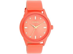 8719929035285 - Quarzuhr OOZOO C11285 Armbanduhren orange Damen Quarzuhren Armbanduhr Damenuhr