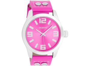 8719929035469 - Quarzuhr OOZOO Armbanduhren pink Damen Armbanduhr Damenuhr Herrenuhr