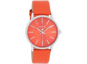 8719929035834 - Quarzuhr OOZOO Armbanduhren rot Damen Quarzuhren Armbanduhr Damenuhr