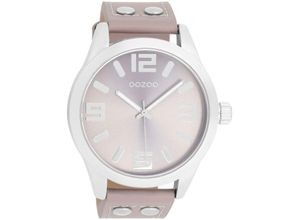 8719929035971 - Quarzuhr OOZOO Armbanduhren grau (taupe) Damen Quarzuhren Armbanduhr Damenuhr Herrenuhr