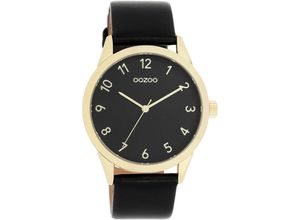 8719929036695 - Quarzuhr OOZOO Armbanduhren schwarz (schwarz schwarz) Herren Uhren Armbanduhr für Damen & Herren unisex analog